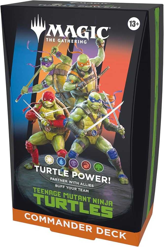 MAGIC THE GATHERING - TMNT - COMMANDER DECK